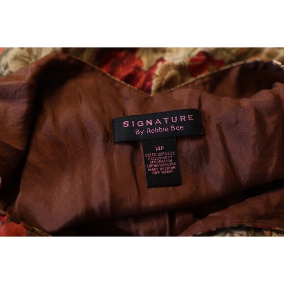 Vintage Y2K Signature Robbie Bee Silk Babydoll Slip Dress Fairy Practical Magic - Picture 4 of 16